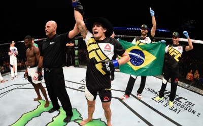 De contrato renovado, Felipe Sertanejo fala sobre a sua próxima luta no UFC: “não via a hora de voltar ao octógono”