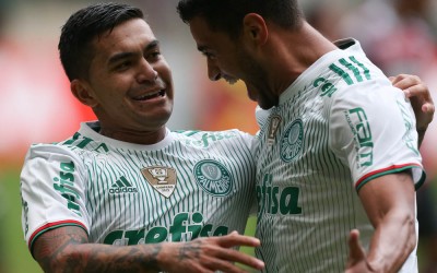 Cleiton Xavier e Dudu tiveram participação direta em 59% dos gols do Palmeiras no Brasileiro