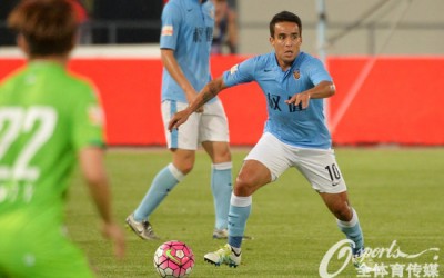 Com gol de Jadson, Tianjin Quanjian vence na estreia do técnico Cannavaro