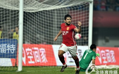 Aloisio marca pelo segundo jogo consecutivo e Hebei fica no empate na China