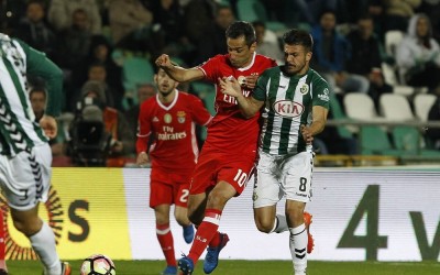 Nenê Bonilha comemora vitória sobre o líder Benfica, e Setúbal encerra jejum de 21 jogos sem triunfos sobre os Encarnados