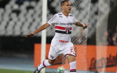 Prestes a realizar o 10º jogo pelo São Paulo, Marcos Guilherme é o vice-artilheiro do time no período e espera marcar pela primeira vez no Morumbi