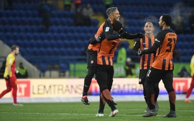 Marlos volta a dar show em nova goleada do Shakhtar no Ucraniano