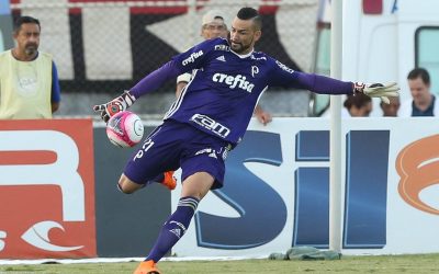 Feliz com a estreia, Weverton comemora chance recebida e projeta seguir trabalhando para conquistar seu espaço: “Treino muito forte para estar pronto sempre”