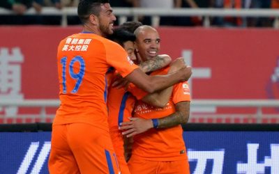 Tardelli dá assistência e volta a ser decisivo em mais uma vitória do Shandong no Chinês