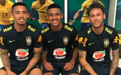 Brenner treina com a Seleção na Granja Comary e comemora chance de trabalhar com o grupo de Tite: “Experiência única”