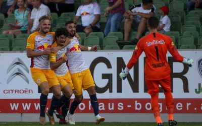André Ramalho abre caminho para vitória suada que mantém RB Salzburg com 100% de aproveitamento na temporada