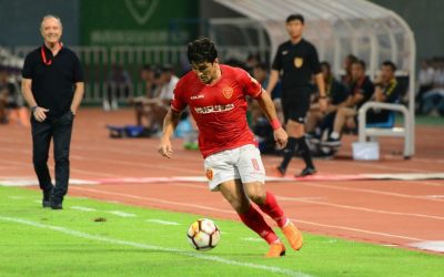 Aloisio marca no último minuto e garante vitória do Meizhou na China