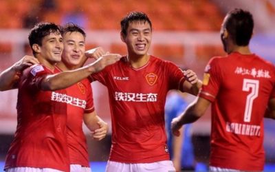 Aloisio marca e dá assistência, mas Meizhou Meixian fica no empate na China