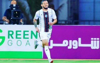 Ex-Chapecoense, Arthur Caike comemora primeiro gol pelo Al Shabab e liderança do Campeonato Saudita