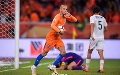 Em ótima fase, Diego Tardelli chega a 16 gols no ano e iguala temporada mais artilheira na China