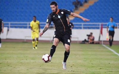 Arthur Caike comemora vitória do Al Shabab sobre time de Carille na Arábia Saudita