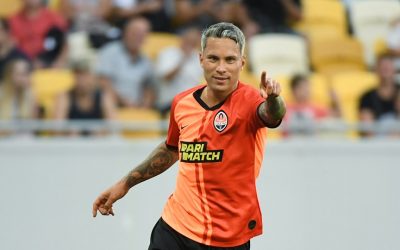 Prestes a completar 200 jogos pelo Shakhtar, Marlos volta a balançar as redes e comemora melhor início de temporada pelo clube