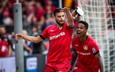 Wendell brilha com bela assistência para gol da vitória do Bayer Leverkusen na estreia da equipe na Bundesliga