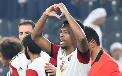 Keno marca seu primeiro gol pelo Al-Jazira e ajuda equipe a estrear com vitória na Liga Emiradense