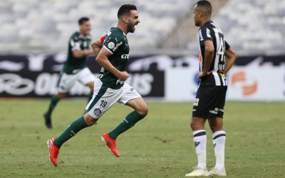 Maior goleador da história do Palmeiras em duelos com o Atlético-MG, Bruno Henrique projeta novo encontro entre as duas equipes no Allianz Parque: “Mais um jogo importantíssimo”