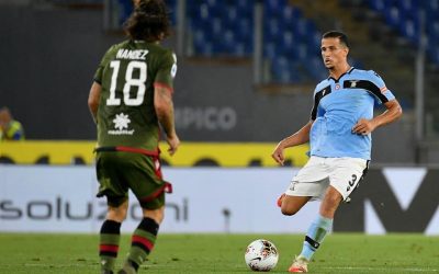 Luiz Felipe comemora retorno da Lazio à Champions League. Clube disputará a fase de grupos da competição após 13 anos