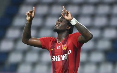 Markão marca terceiro gol em cinco jogos e comemora primeira vitória do Hebei Fortune no Chinês