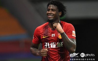 Fez a sena: Markão marca dois gols, balança as redes pelo sexto jogo consecutivo, assume a artilharia do Chinês e comanda vitória do Hebei Fortune