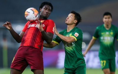 Markão marca pelo terceiro jogo seguido, chega a sete gols em 11 partidas na temporada e garante empate do Hebei na China