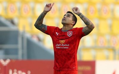 Dudu volta a marcar belo gol em nova vitória do Al Duhail e chega a quatro bolas na rede e sete assistências nos últimos seis jogos