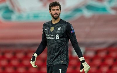 Alisson comemora classificação “zerada” do Liverpool para as quartas da Champions: “Importante para nos dar confiança”