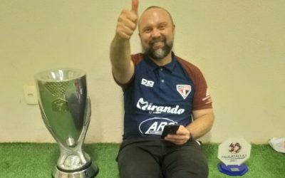 Ademir Fesan conquista prêmio de melhor técnico da Série A3 do Paulista: “Feliz pelo reconhecimento”