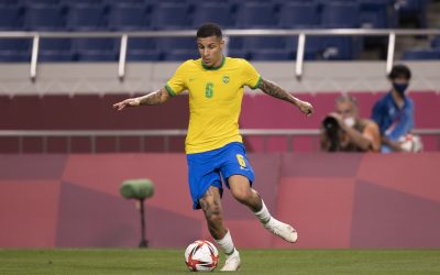 Destaque na conquista do ouro olímpico, Guilherme Arana vibra com nova convocação para a Seleção Brasileira principal: “Feliz demais por tudo o que vem acontecendo na minha vida”