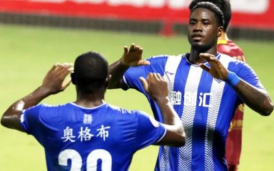 Markão marca pelo segundo jogo consecutivo, Wuhan Three Towns vence e se aproxima do acesso na China