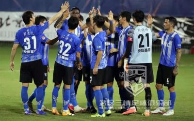 Markão volta a balançar as redes, chega a oito gols nas últimas oito partidas e comanda a 10ª vitória seguida do Wuhan Three Towns na China