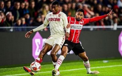 Jean Lucas comemora vitória do Monaco sobre o PSV e liderança do grupo na Liga Europa