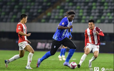 Markão deixa a sua marca na volta da Liga Jia, garante nova vitória do Wuhan Three Towns e chega a 10 gols em 15 jogos pelo clube