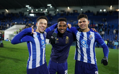 Completamente adaptado, Wendell celebra mais uma boa atuação e classificação do Porto à semifinal da Taça de Portugal