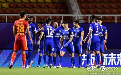 Com assistência de Markão, Wuhan Three Towns goleia o Hebei Fortune por 4 a 0 em seu primeiro jogo na história na elite do futebol chinês