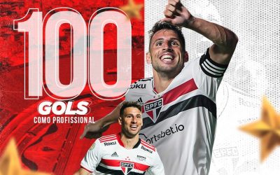 Calleri alcança marca de 100 gols como jogador profissional e se isola como o quinto maior artilheiro estrangeiro da história do São Paulo
