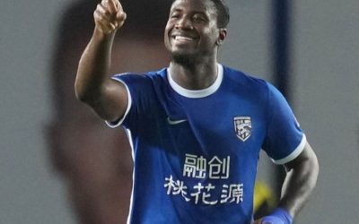 De pênalti, Markão abre caminho para nova vitória do líder Wuahn Three Towns e amplia sua vantagem na artilharia da Superliga Chinesa