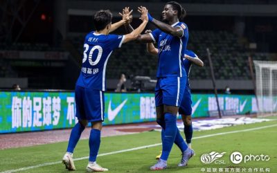 Imparável: Markão marca mais um gol, chega a 14 bolas na rede em 12 jogos no ano e ajuda Wuhan Three Towns a manter invencibilidade e distância na liderança do Chinesão