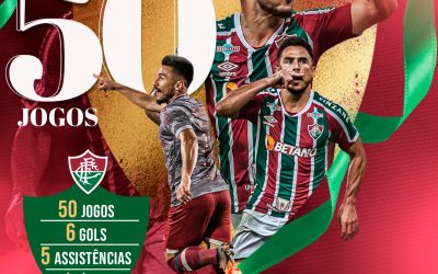 Após completar 50 jogos pelo Fluminense, Willian valoriza marca, em seu primeiro ano no clube, e projeta reta final de temporada