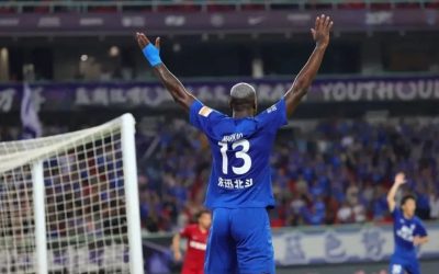 Markão marca dois lindos gols e comanda vitória do Wuhan no Campeonato Chinês