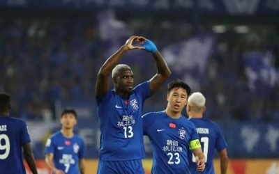 Markão marca, aumenta números incríveis no futebol chinês e ajuda Wuhan Three Towns a vencer a primeira na Liga dos Campeões da Ásia