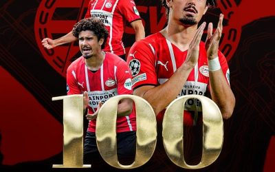 André Ramalho comemora marca de 100 jogos pelo PSV com nova vitória sobre Ajax e vibra com 100% de aproveitamento em 10 jogos no Holandês