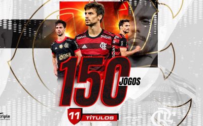 Ídolo da Nação Rubro-Negra e multicampeão pelo clube, Rodrigo Caio atinge 150 jogos pelo Flamengo em vitória sobre o Fortaleza: “Muito feliz e realizado por tudo o que vivi aqui”