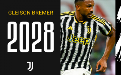 Um dos líderes do elenco da Juventus e principais zagueiros do futebol mundial, Bremer comemora renovação com a Velha Senhora até 2028: “Muito orgulhoso e feliz”