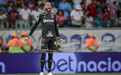 Everson inicia temporada como jogador do atual elenco com mais jogos pelo Galo