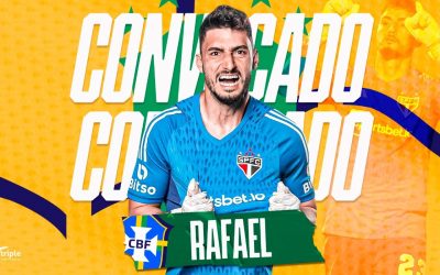Rafael realiza sonho de infância com primeira convocação para a Seleção Brasileira: “Sensação indescritível”