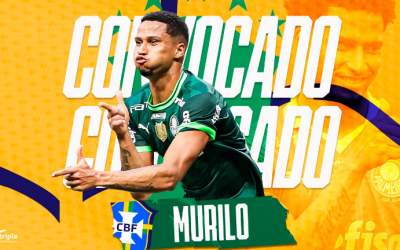 Murilo comemora primeira convocação para a Seleção Brasileira