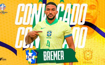 Após título com a Juventus, Bremer celebra convocação para a Copa América: “Dois presentes em menos de uma semana”