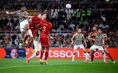 Bremer marca seu terceiro gol no Italiano e Juventus arranca empate com a Roma, fora de casa