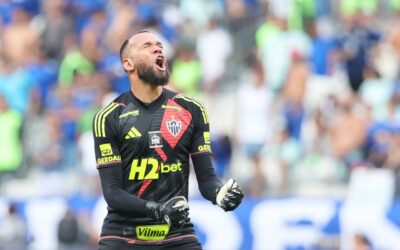 Em ótima fase e com apenas um gol sofrido na temporada, Everson pode alcançar maior série de jogos sem ser vazado pelo Galo