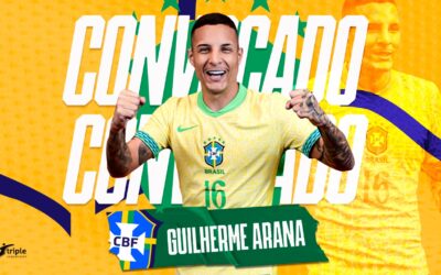 Às vésperas de mais uma decisão pelo Galo, Arana vibra com nova convocação para a Seleção Brasileira